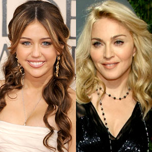 Miley Cyrus, Madonna Miley Cyrus, Madonna